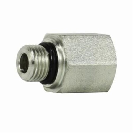 Midland Industries Hydraulic Adapter, 17812 x 112 Nominal, Male ORing Boss x FNPT, Steel 6405O2424